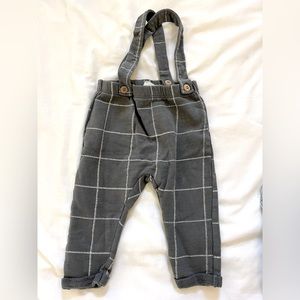 Zara boy pants with suspenders